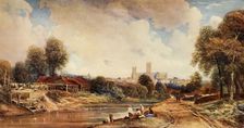 Lincoln early 19th century, (1934). Creator: Peter de Wint