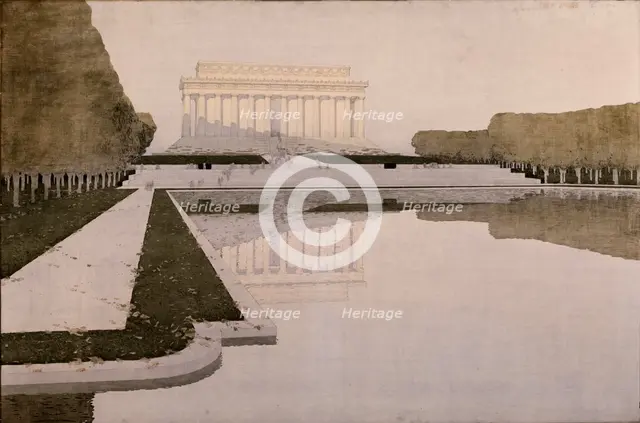 (Lincoln Memorial), 1933-1943. Creator: Unknown.