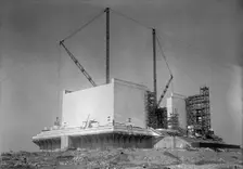 Lincoln Memorial - Under Construction, 1915. Creator: Harris & Ewing