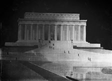 Lincoln Memorial - Architect's Drawing For Proposed Memorial; Plan Selected, 1912. Creator: Harris & Ewing