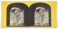 Lincoln Memorial. Dissected Leaves., 1860/69. Creator: Anthony & Company