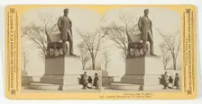 Lincoln Monument in Lincoln Park, 1887/93. Creator: Henry Hamilton Bennett