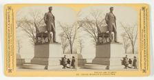 Lincoln Monument in Lincoln Park, 1887/93. Creator: Henry Hamilton Bennett