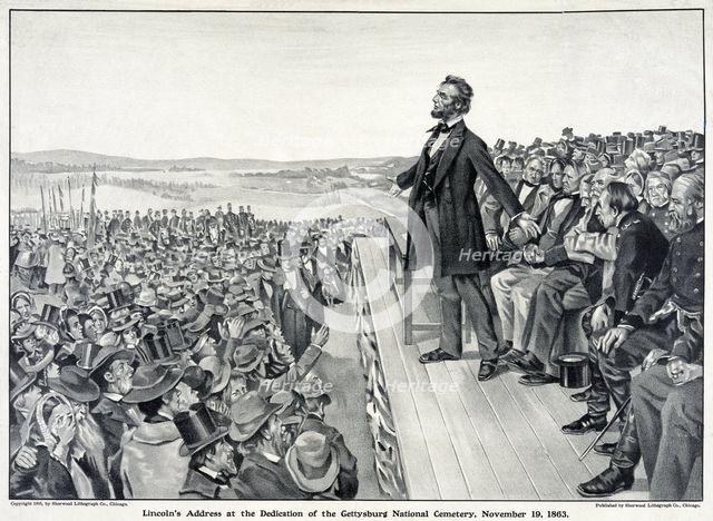 Lincoln's Address at the dedication of the Gettysburg National Cemetery, November 19th 1863, 1905.
