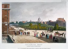 Lincoln's Inn Fields, Holborn, London, 1810. Artist: Anon