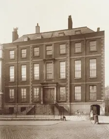 Lincoln's Inn Fields, Newcastle House, 1882. Creator: Henry Dixon & Son