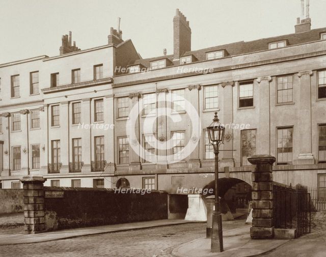 Lincoln's Inn Fields - West Side, c1882. Creator: Henry Dixon & Son.