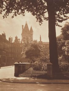 Lincoln's Inn. From the album: Photograph album - London, 1920s. Creator: Harry Moult