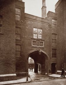 Lincoln's Inn Gateway, c1876. Creator: Alfred & John Bool