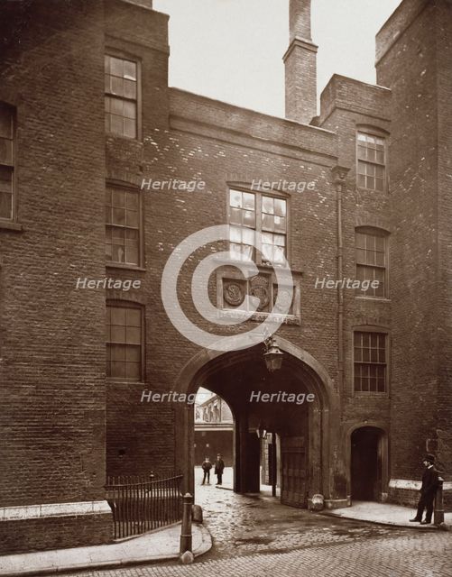 Lincoln's Inn Gateway, c1876. Creator: Alfred & John Bool.