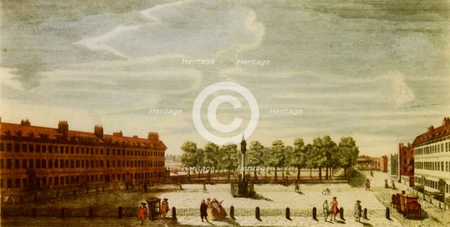 'Lincoln's Inn, of which Bentham became a member in 1817', 1943. Creator: J Marsh.
