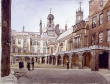 Lincoln's Inn Old Hall, London, 1889. Artist: John Crowther