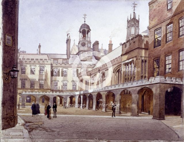Lincoln's Inn Old Hall, London, 1889. Artist: John Crowther