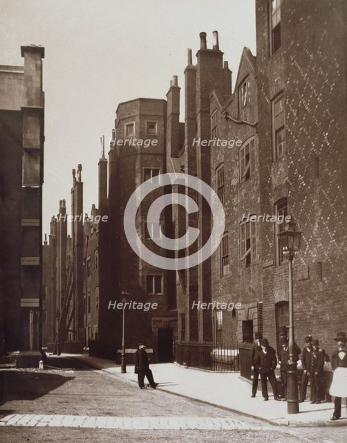 Lincoln's Inn Old Square, c1876. Creator: Alfred & John Bool.