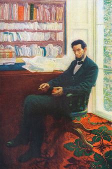 Lincoln's Last Day, Abraham Lincoln (1891-1865), 1907