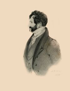 Lincoln Stanhope, 1836. Creator: Richard James Lane