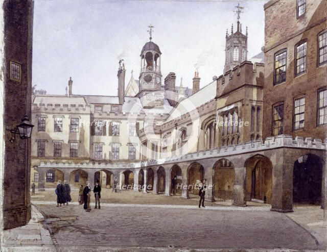 Lincoln's Inn Old Hall, London, 1889. Artist: John Crowther