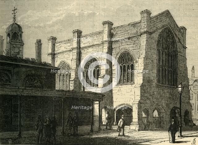 'Lincoln's Inn Chapel', (1881). Creator: Unknown.
