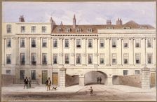 Lincoln's Inn Fields, Holborn, London, c1835. Artist: Thomas Hosmer Shepherd