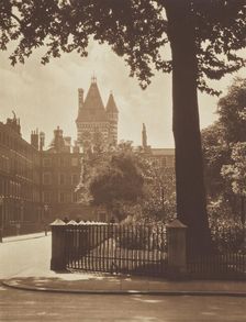 Lincoln's Inn. From the album: Photograph album - London, 1920s. Creator: Harry Moult