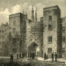 Lincoln's Inn Gate, Chancery Lane (1881). Creator: Unknown