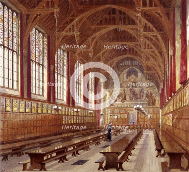 Lincoln's Inn, London, 1884. Artist: John Crowther
