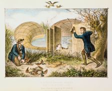 Lincolnshire Duck Decoy, c1845. Creator: Unknown