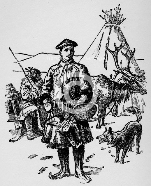 'Linaeus in Lapland Dress', c1918. Artist: Unknown.