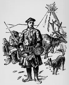 Linaeus in Lapland Dress c1918