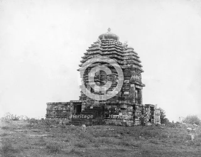 Lingaraj temple, Bhubaneswar, Orissa,  India, 1905-1906. Artist: FL Peters
