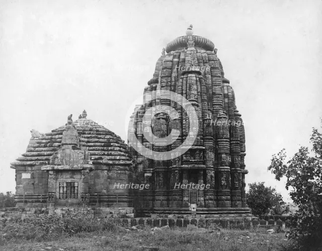 Lingaraj temple, Bhubaneswar, Orissa,  India, 1905-1906. Artist: FL Peters