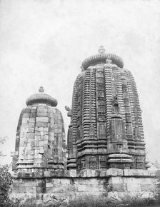 Lingaraj temple, Bhubaneswar, Orissa, India, 1905-1906. Artist: FL Peters