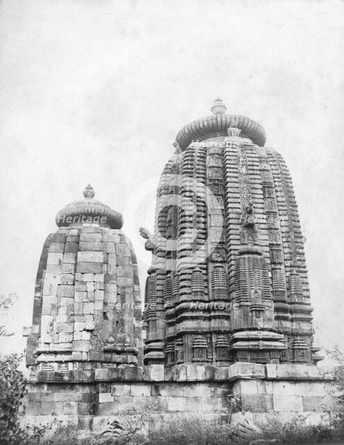 Lingaraj temple, Bhubaneswar, Orissa,  India, 1905-1906. Artist: FL Peters
