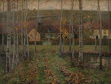 Lingering Leaves, 1901, (1906). Artist: Charles Herbert Eastlake