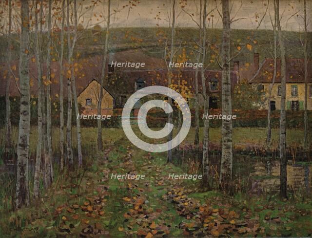 Lingering Leaves, 1901, (1906). Artist: Charles Herbert Eastlake