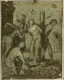Linda and Sophronia Freed by Clorinda, n.d. Creator: Elisabetta Sirani