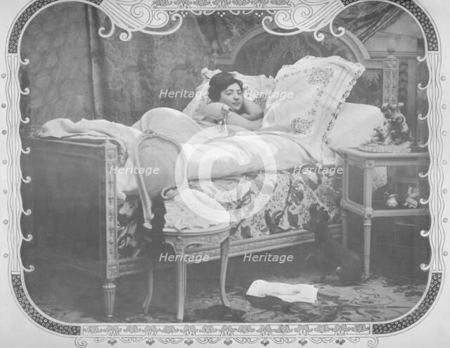 'L'Indecision', 1900. Artist: Unknown.