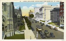 Lindell Boulevard, St Louis, Missouri, USA, 1926