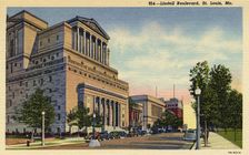 Lindell Boulevard, St Louis, Missouri, USA, 1937