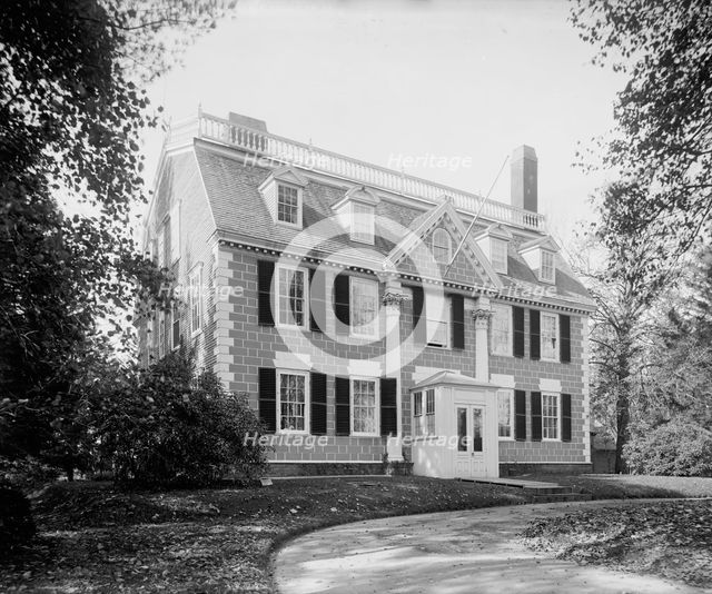 Lindens (Old Collins House), Danvers, Mass., The, c1902. Creator: Unknown.