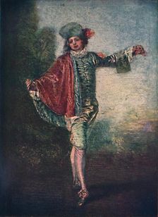 L'Indifferent c1717, (1911). Artist: Jean-Antoine Watteau