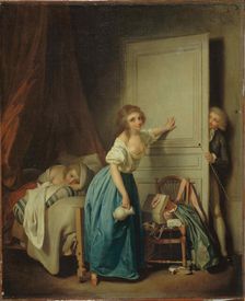 L'Indiscret, c. 1795. Creator: Boilly, Louis-Léopold (1761-1845)
