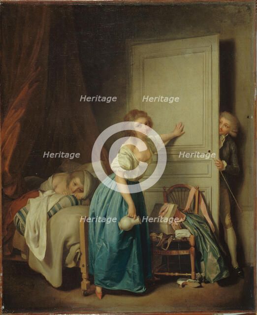 L'Indiscret, c1795. Creator: Louis Leopold Boilly.