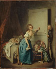 L'Indiscret, c1795. Creator: Louis Leopold Boilly