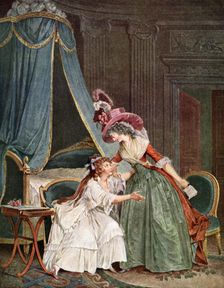 L'Indiscretion 1788, (1929). Artist: Jean-François Janinet