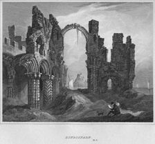 Lindisfarne 1814. Artist: John Greig