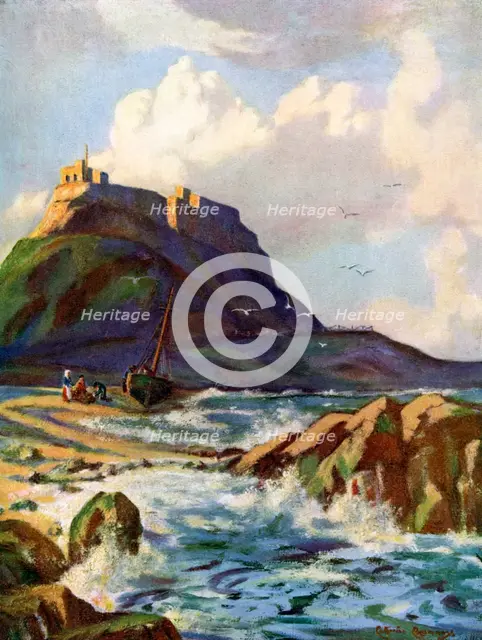 Lindisfarne, Northumberland, 1924-1926. Artist: Catharine Chamney