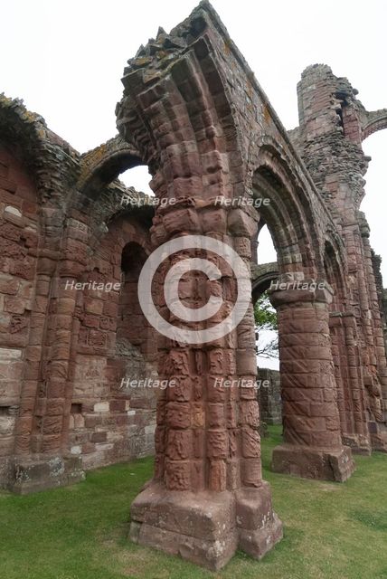 Lindisfarne Priory, 2006. Creator: Ethel Davies.