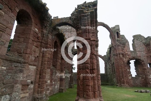 Lindisfarne Priory, 2006. Creator: Ethel Davies.