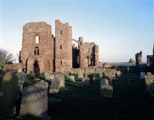 Lindisfarne Priory, Northumberland, 2000. Artist: JO Davies